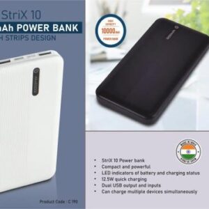 fast charging power bank dual usb